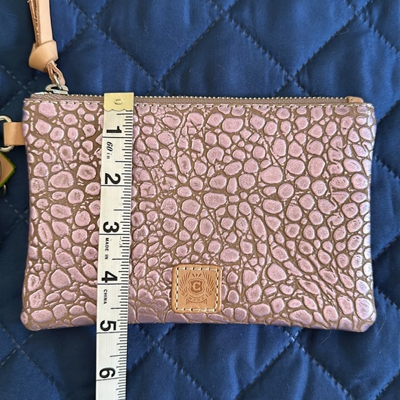 NWOT- Consuela Genuine Leather Wristlet with Tassel Keychain - Picture 8 of 9